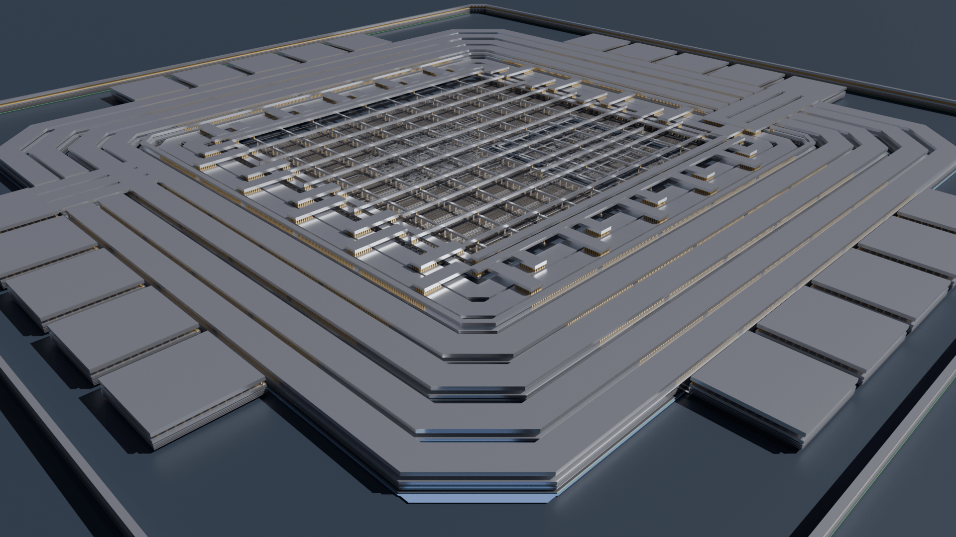 OpenROAD Generated Layout - View 0