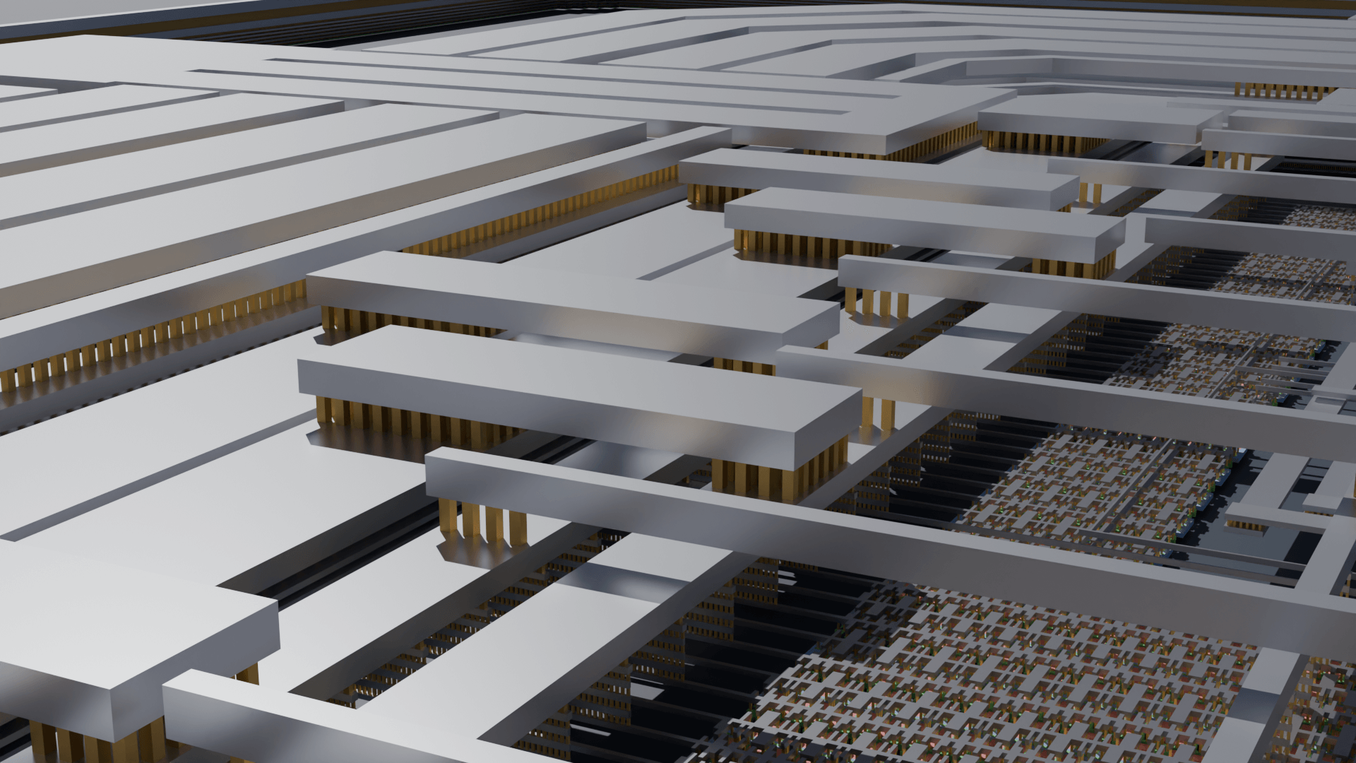 OpenROAD Generated Layout - View 3