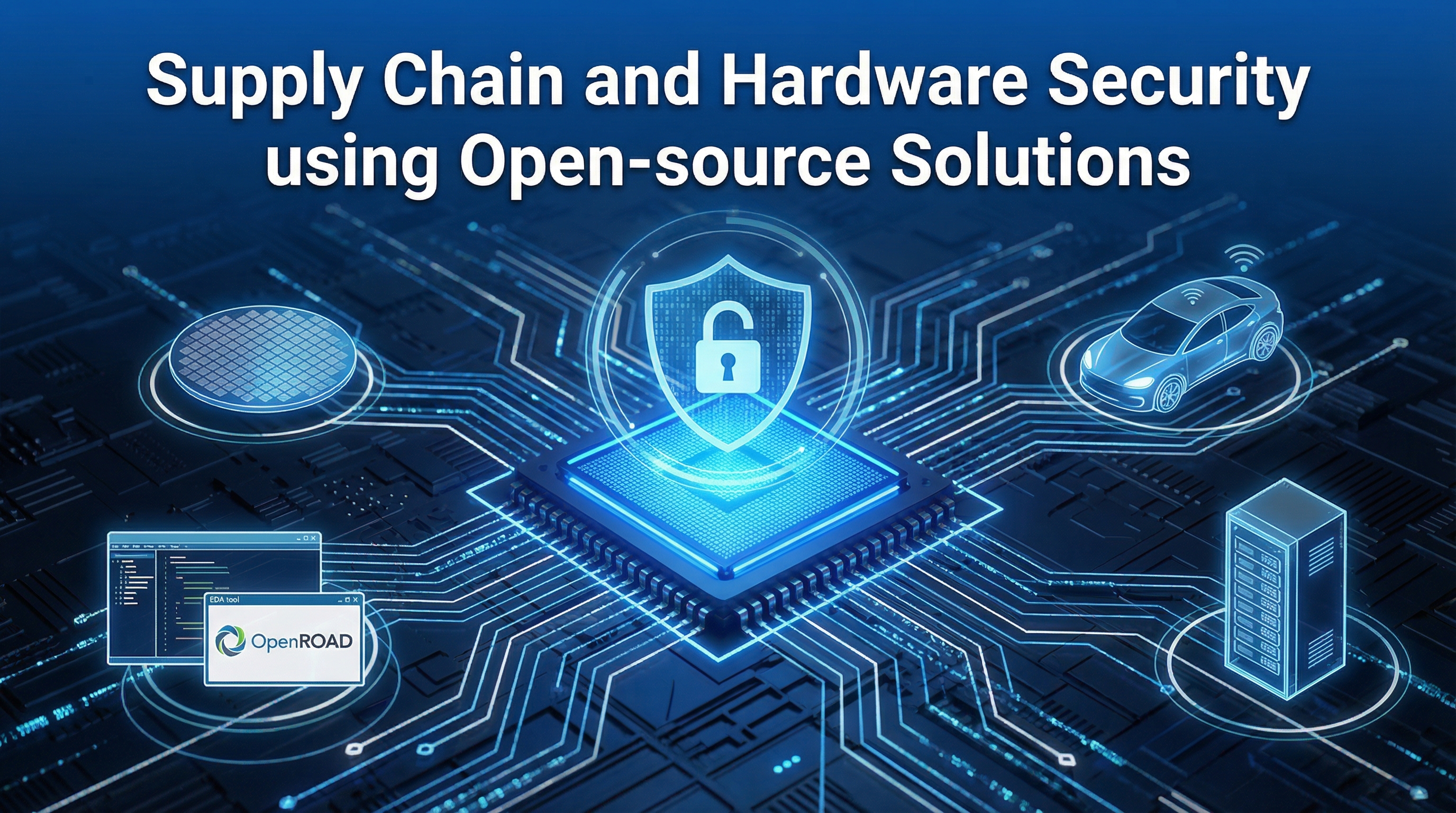 Supply Chain and Hardware Security using Open-source Solutions